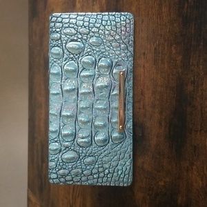 Brahmin Artic Blue Wallet